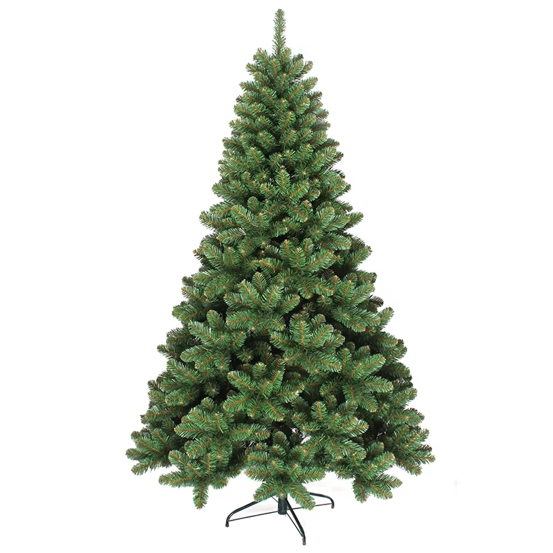 Hot Sale 7FT Green Artificial Christmas Tree Flocked Novedosos Party Products for Navidad High Quality Christmas Tree