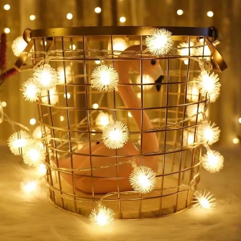 String Lights Pinecone Lights Decoration for Indoor Outdoor Party Wedding Christmas Tree Garden