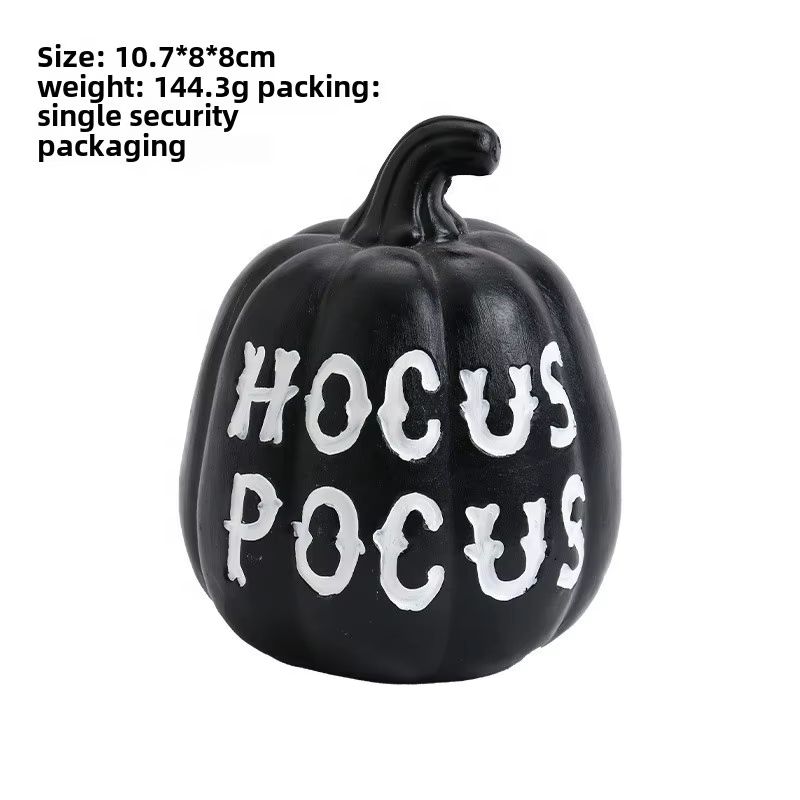 Halloween Festival Table Decorations European Resin Pumpkin and Ghost New Artificial Style for Party Decorations
